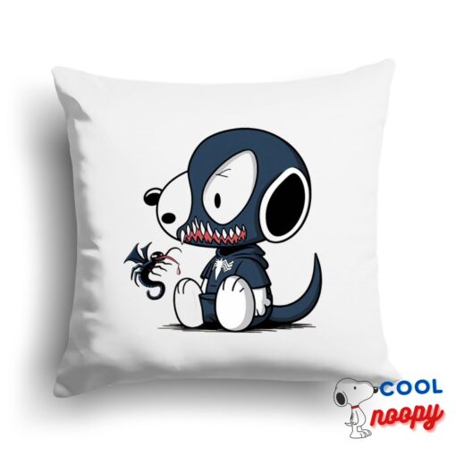 Best Snoopy Venom Square Pillow 1