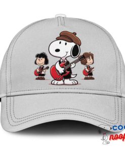 Best Selling Snoopy Acdc Rock Band Hat 3