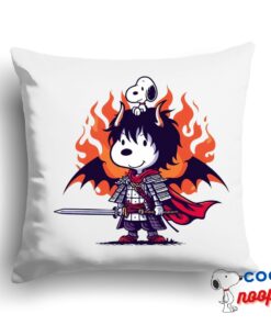Best Selling Snoopy Demon Slayer Square Pillow 1