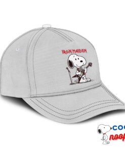 Best Selling Snoopy Iron Maiden Band Hat 2