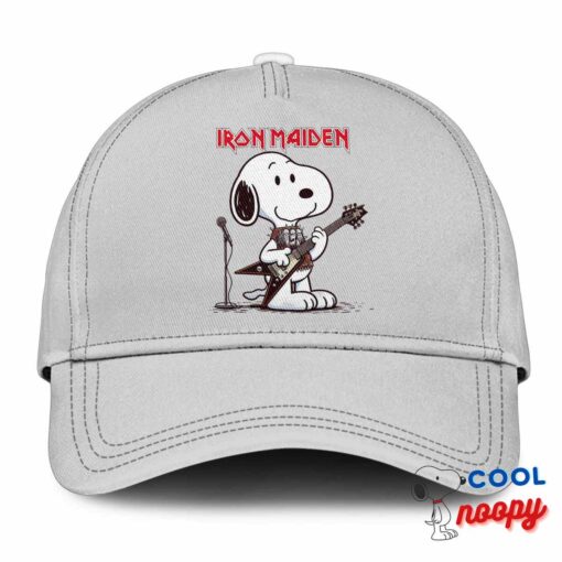 Best Selling Snoopy Iron Maiden Band Hat 3