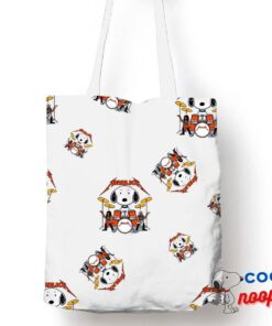 Best Selling Snoopy Metallica Band Tote Bag 1