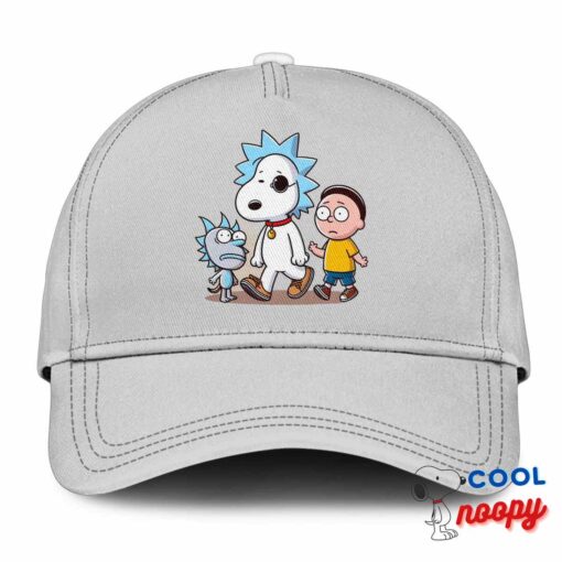 Best Selling Snoopy Rick And Morty Hat 3