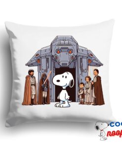 Best Selling Snoopy Star Wars Movie Square Pillow 1