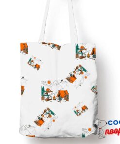 Bountiful Snoopy Camping Tote Bag 1