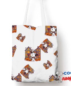Bountiful Snoopy Halloween Tote Bag 1