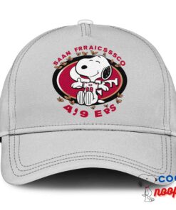 Bountiful Snoopy San Francisco 49ers Logo Hat 3
