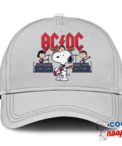 Brilliant Snoopy Acdc Rock Band Hat 3
