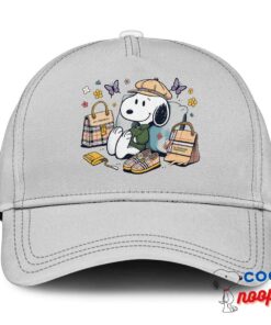 Brilliant Snoopy Burberry Hat 3