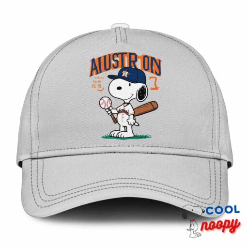 Brilliant Snoopy Houston Astros Logo Hat 3