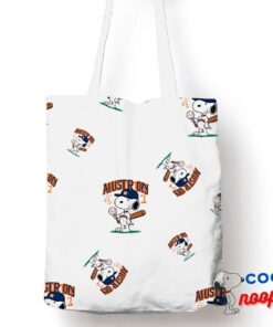 Brilliant Snoopy Houston Astros Logo Tote Bag 1