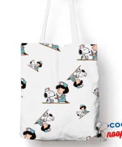 Brilliant Snoopy Nurse Tote Bag 1