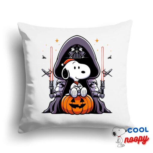 Brilliant Snoopy Star Wars Movie Square Pillow 1