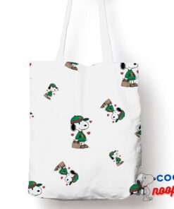 Cheerful Snoopy Gucci Tote Bag 1