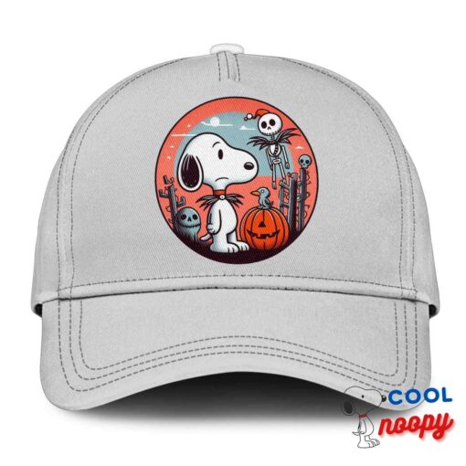 Cheerful Snoopy Nightmare Before Christmas Movie Hat 3