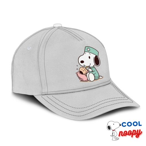 Cheerful Snoopy Nursing Hat 2