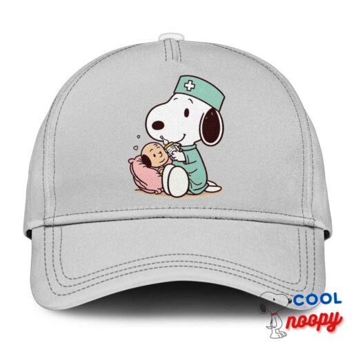 Cheerful Snoopy Nursing Hat 3