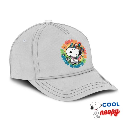 Cheerful Snoopy Tie Dye Hat 2
