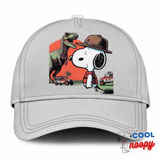 Colorful Snoopy Jurassic Park Hat 3