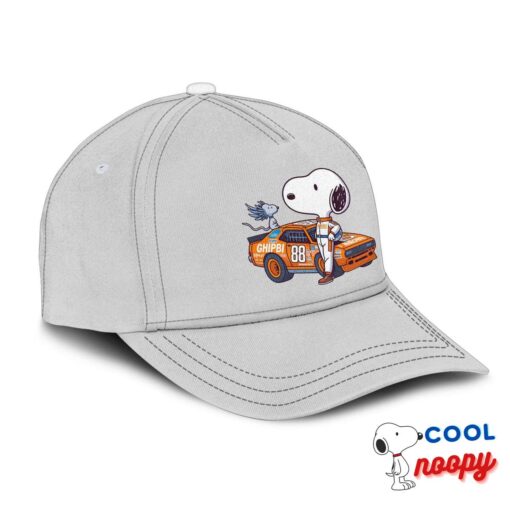 Colorful Snoopy Nascar Hat 2