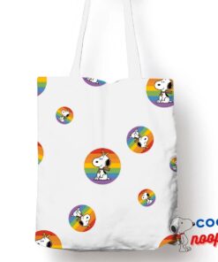 Colorful Snoopy Pride Symbol Tote Bag 1