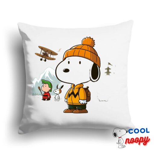 Colorful Snoopy South Park Movie Square Pillow 1