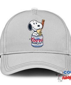 Comfortable Snoopy Coors Banquet Logo Hat 3