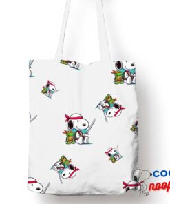 Comfortable Snoopy Ninja Turtle Tote Bag 1