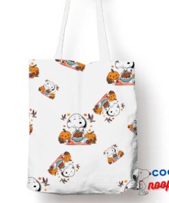 Comfortable Snoopy Thanksgiving Tote Bag 1