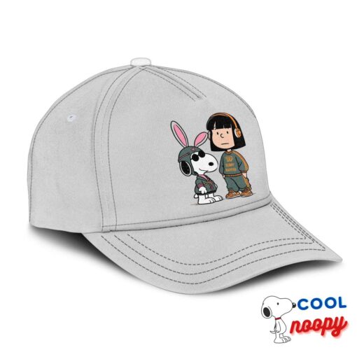 Cool Snoopy Bad Bunny Rapper Hat 2