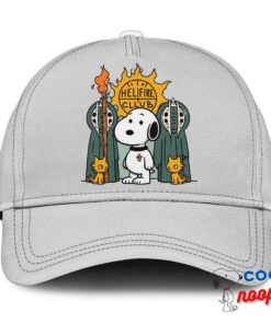 Cool Snoopy Hellfire Club Hat 3