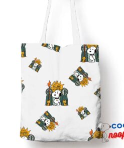 Cool Snoopy Hellfire Club Tote Bag 1