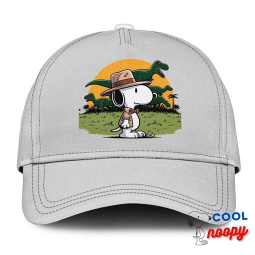 Cool Snoopy Jurassic Park Hat 3