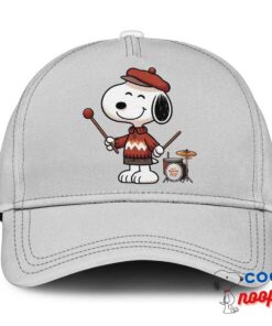 Cool Snoopy Maroon Pop Band Hat 3