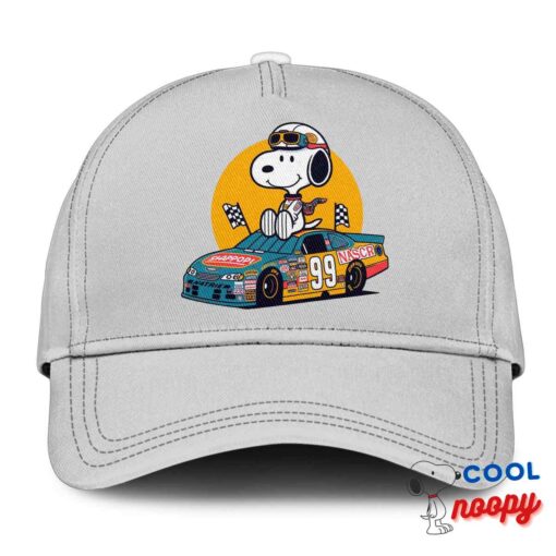 Cool Snoopy Nascar Hat 3
