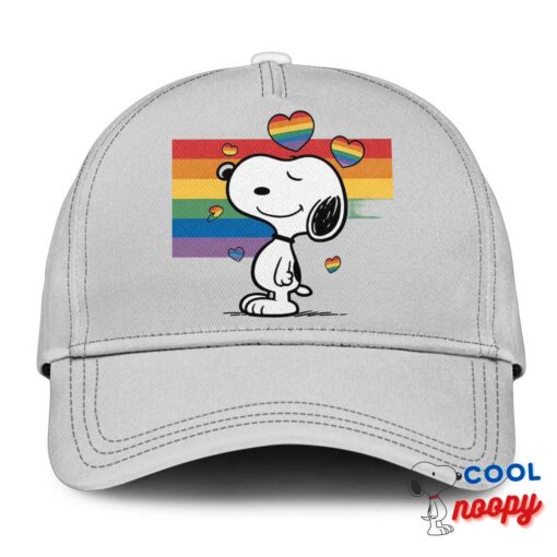 Cool Snoopy Pride Symbol Hat 3