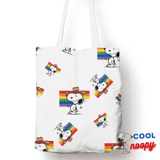 Cool Snoopy Pride Symbol Tote Bag 1