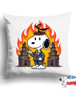 Creative Snoopy Hellfire Club Square Pillow 1