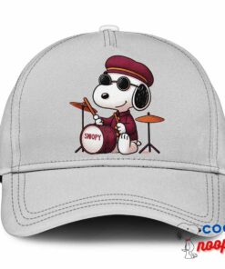 Creative Snoopy Maroon Pop Band Hat 3