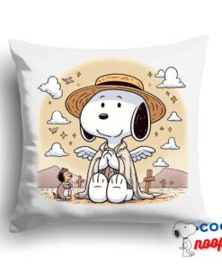 Discount Snoopy Christian Square Pillow 1