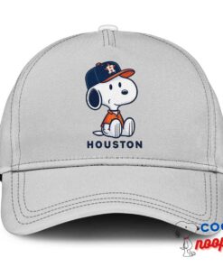 Excellent Snoopy Houston Astros Logo Hat 3