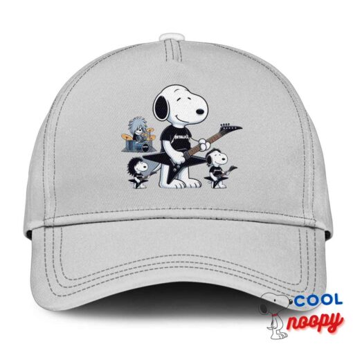 Excellent Snoopy Metallica Band Hat 3