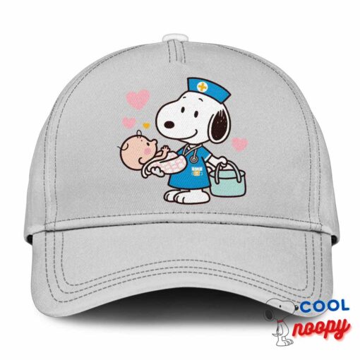 Excellent Snoopy Nursing Hat 3