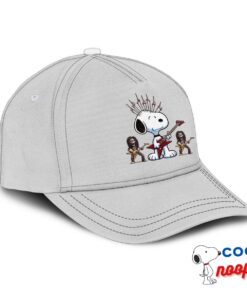 Exciting Snoopy Iron Maiden Band Hat 2