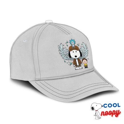 Exciting Snoopy Rick And Morty Hat 2