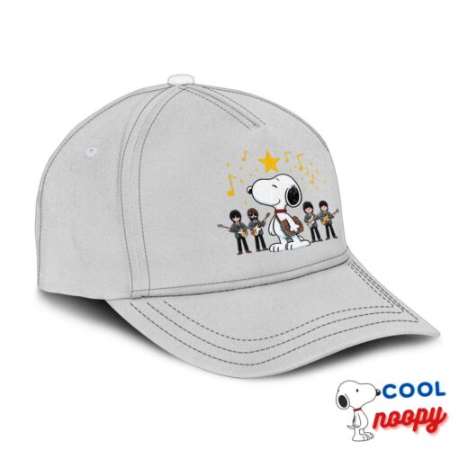 Exciting Snoopy The Beatles Rock Band Hat 2