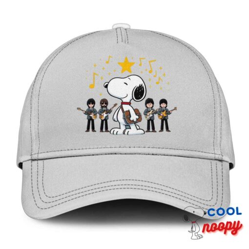 Exciting Snoopy The Beatles Rock Band Hat 3