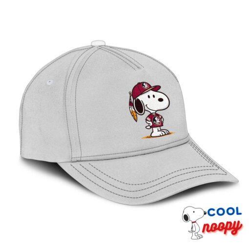 Exquisite Snoopy Florida State Seminoles Logo Hat 2
