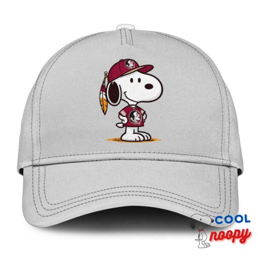 Exquisite Snoopy Florida State Seminoles Logo Hat 3