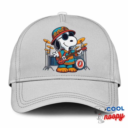 Exquisite Snoopy Grateful Dead Rock Band Hat 3